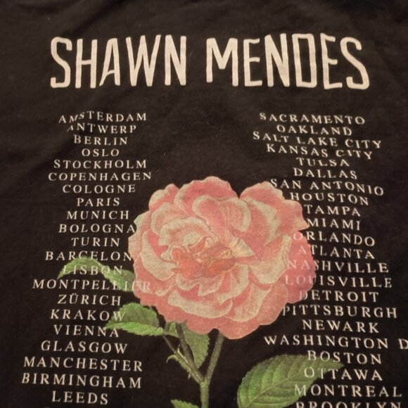 Shawn Mendes Concert Tour T-Shirt - Medium // 2019 Music Pop Graphic tee shirt - Picture 10 of 10